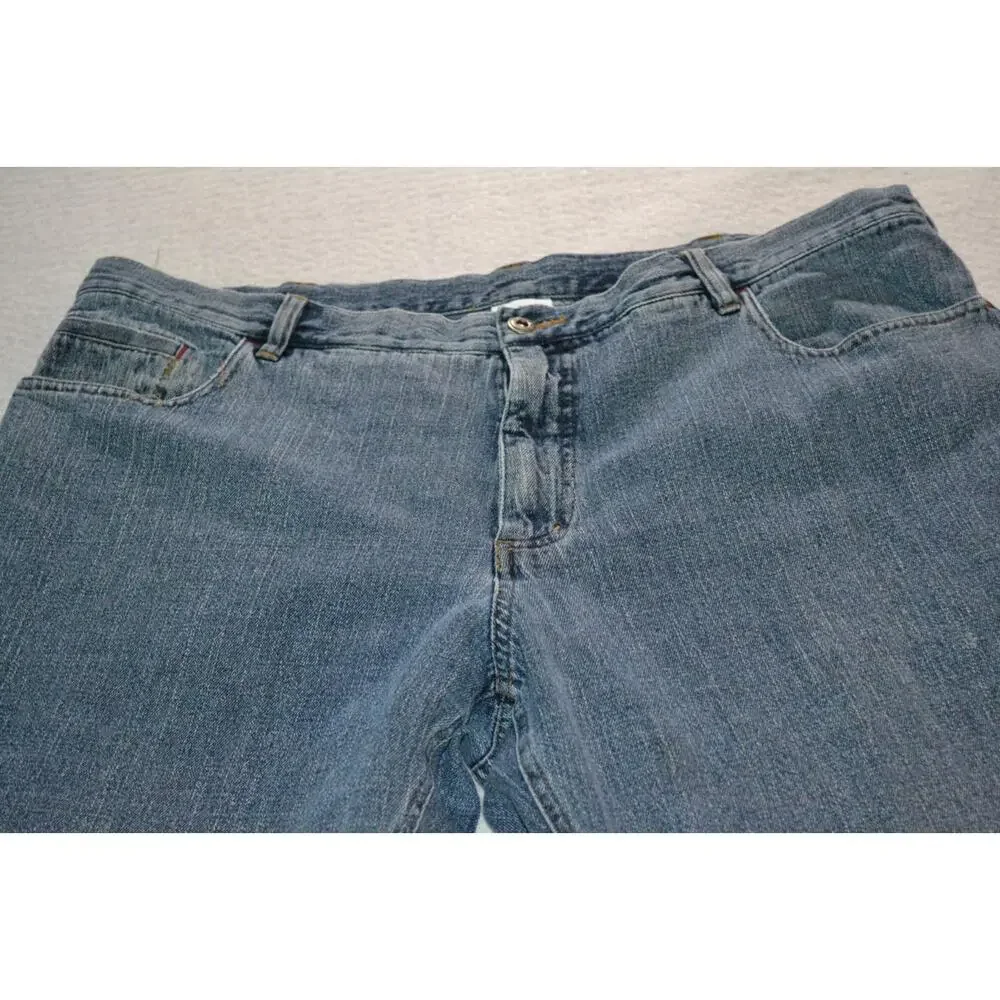 Columbia Jeans Size 38 X 30 Mens Baggie Straight Fit Blue Cotton Denim - Picture 4 of 10